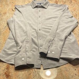 Vince Camuto grey casual button down